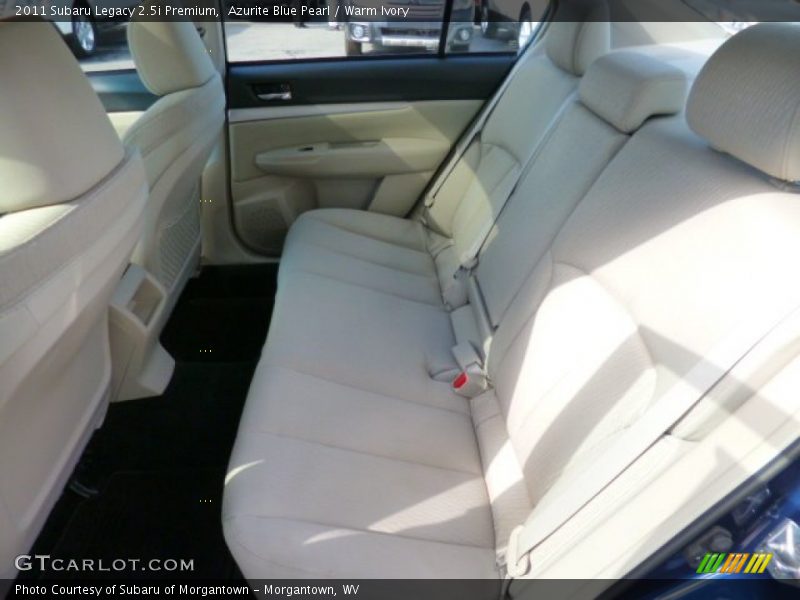 Azurite Blue Pearl / Warm Ivory 2011 Subaru Legacy 2.5i Premium