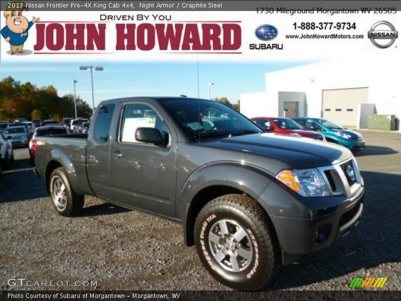 Night Armor / Graphite Steel 2013 Nissan Frontier Pro-4X King Cab 4x4