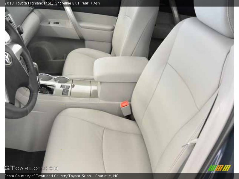 Shoreline Blue Pearl / Ash 2013 Toyota Highlander SE