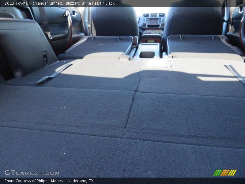 Blizzard White Pearl / Black 2013 Toyota Highlander Limited