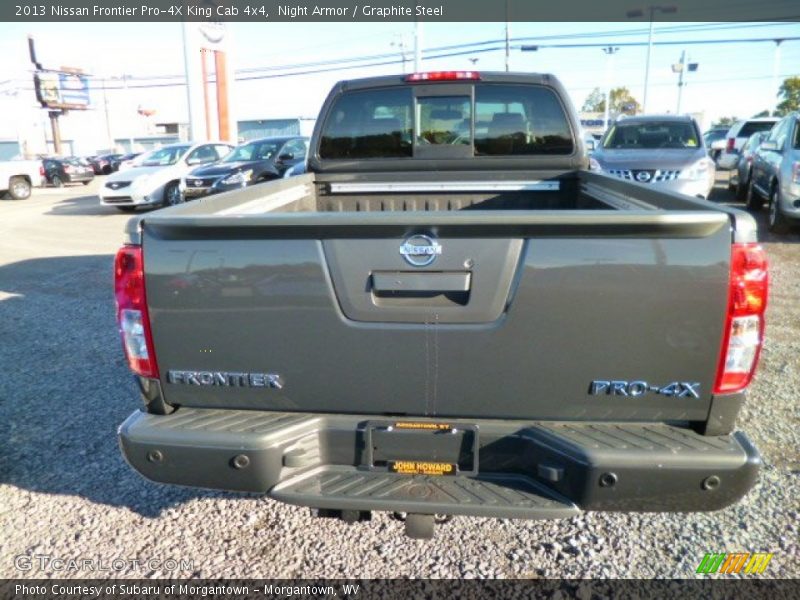 Night Armor / Graphite Steel 2013 Nissan Frontier Pro-4X King Cab 4x4