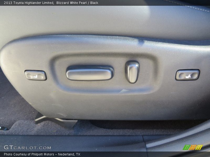 Blizzard White Pearl / Black 2013 Toyota Highlander Limited