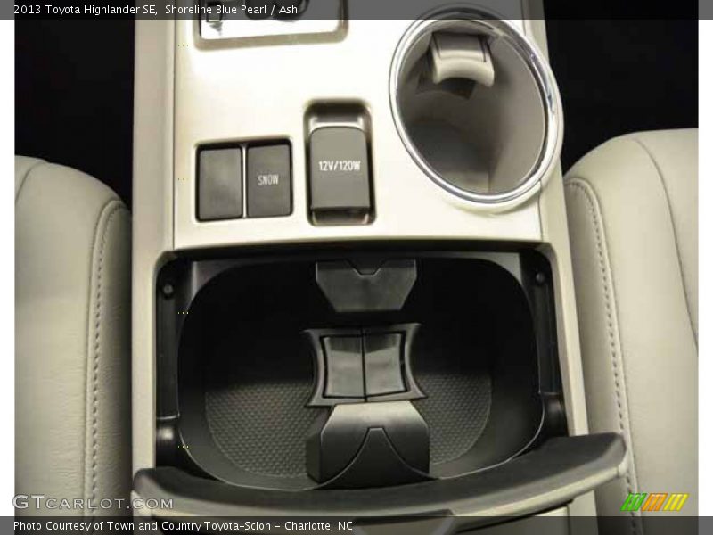 Shoreline Blue Pearl / Ash 2013 Toyota Highlander SE
