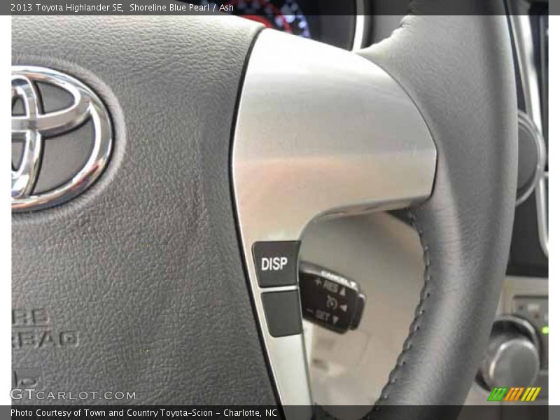 Shoreline Blue Pearl / Ash 2013 Toyota Highlander SE