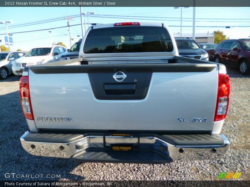 Brilliant Silver / Steel 2013 Nissan Frontier SL Crew Cab 4x4