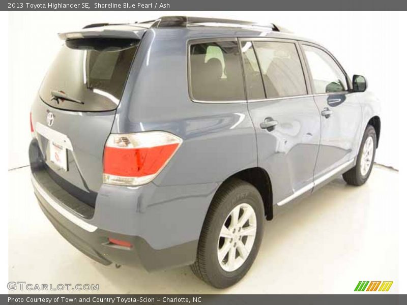 Shoreline Blue Pearl / Ash 2013 Toyota Highlander SE