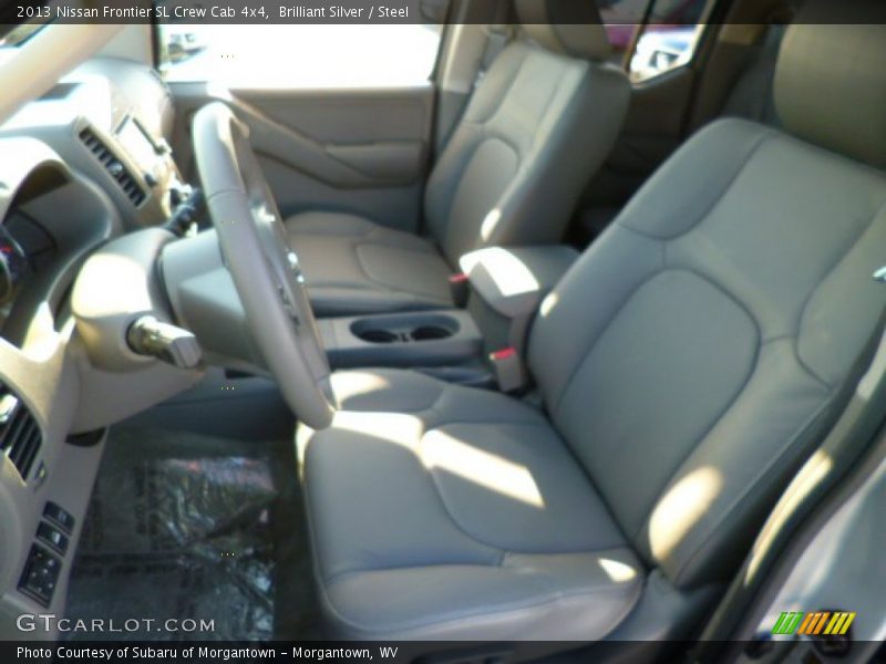 Brilliant Silver / Steel 2013 Nissan Frontier SL Crew Cab 4x4