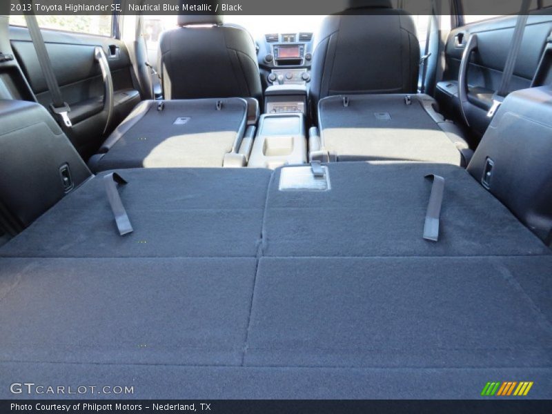 Nautical Blue Metallic / Black 2013 Toyota Highlander SE