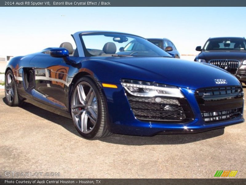 Front 3/4 View of 2014 R8 Spyder V8