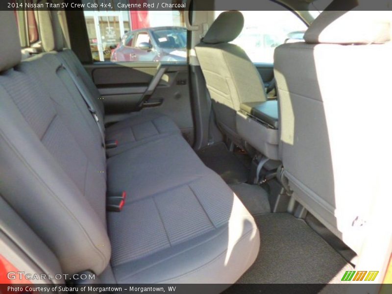 Cayenne Red / Charcoal 2014 Nissan Titan SV Crew Cab 4x4