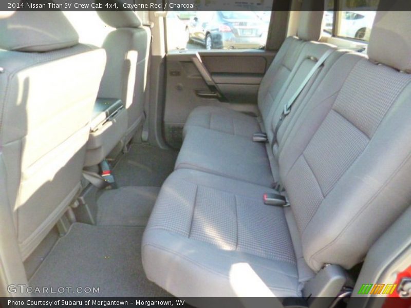 Cayenne Red / Charcoal 2014 Nissan Titan SV Crew Cab 4x4