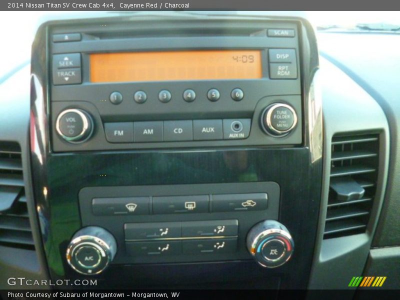 Cayenne Red / Charcoal 2014 Nissan Titan SV Crew Cab 4x4