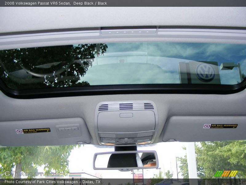 Deep Black / Black 2008 Volkswagen Passat VR6 Sedan