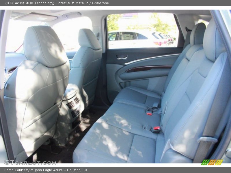 Forest Mist Metallic / Graystone 2014 Acura MDX Technology