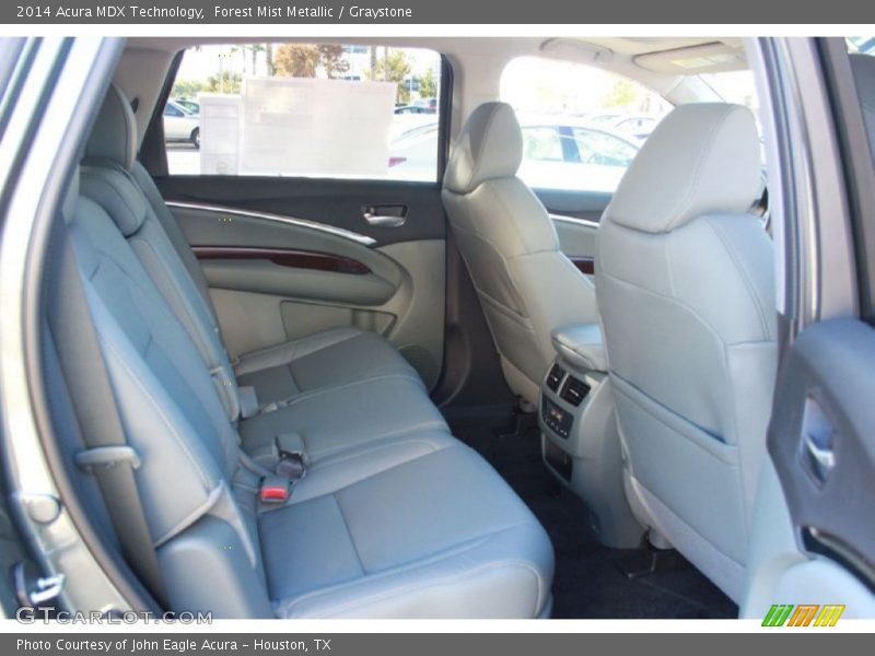 Forest Mist Metallic / Graystone 2014 Acura MDX Technology