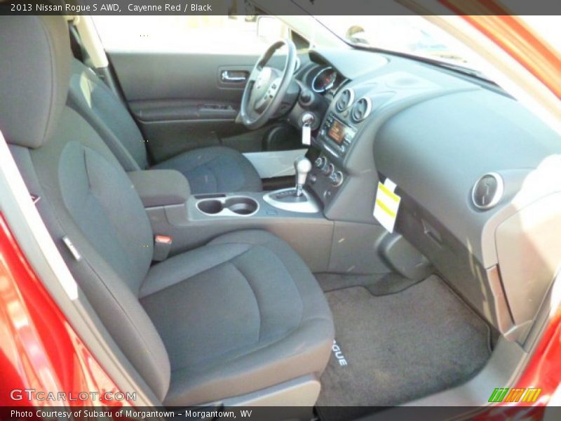Cayenne Red / Black 2013 Nissan Rogue S AWD