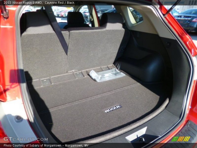 Cayenne Red / Black 2013 Nissan Rogue S AWD