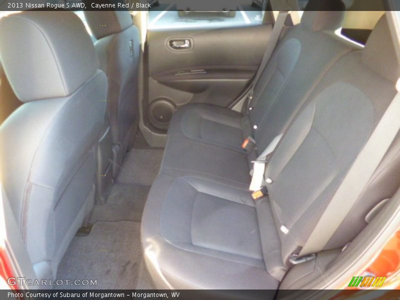 Cayenne Red / Black 2013 Nissan Rogue S AWD