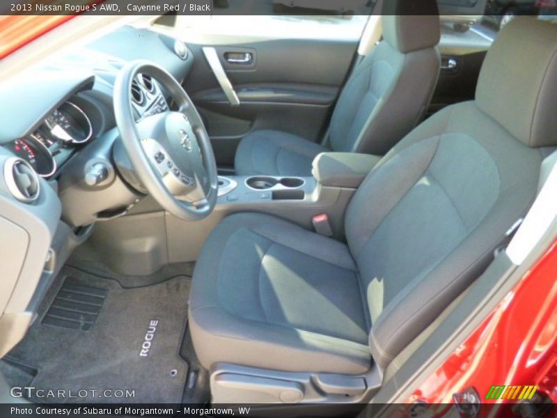 Cayenne Red / Black 2013 Nissan Rogue S AWD