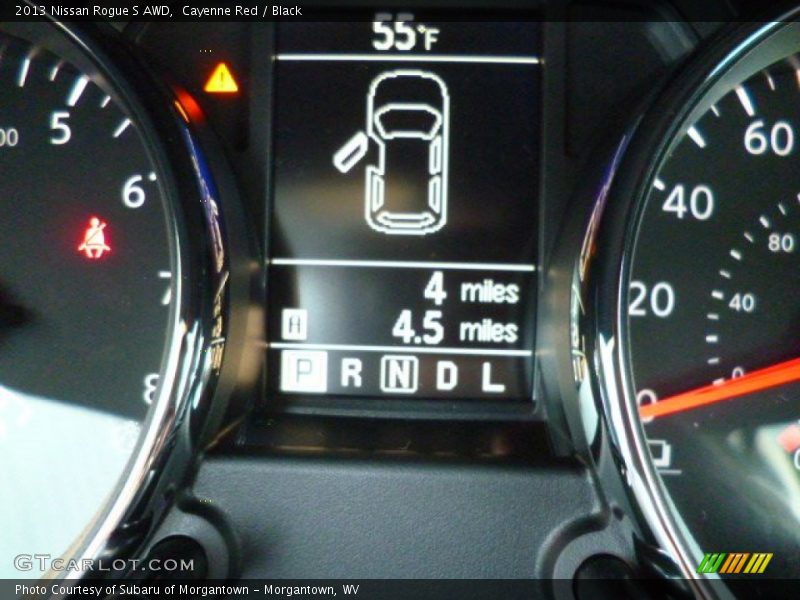 Cayenne Red / Black 2013 Nissan Rogue S AWD