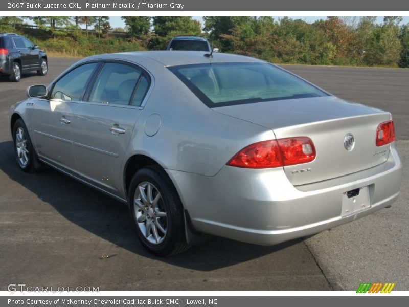 Platinum Metallic / Titanium Gray 2007 Buick Lucerne CXL