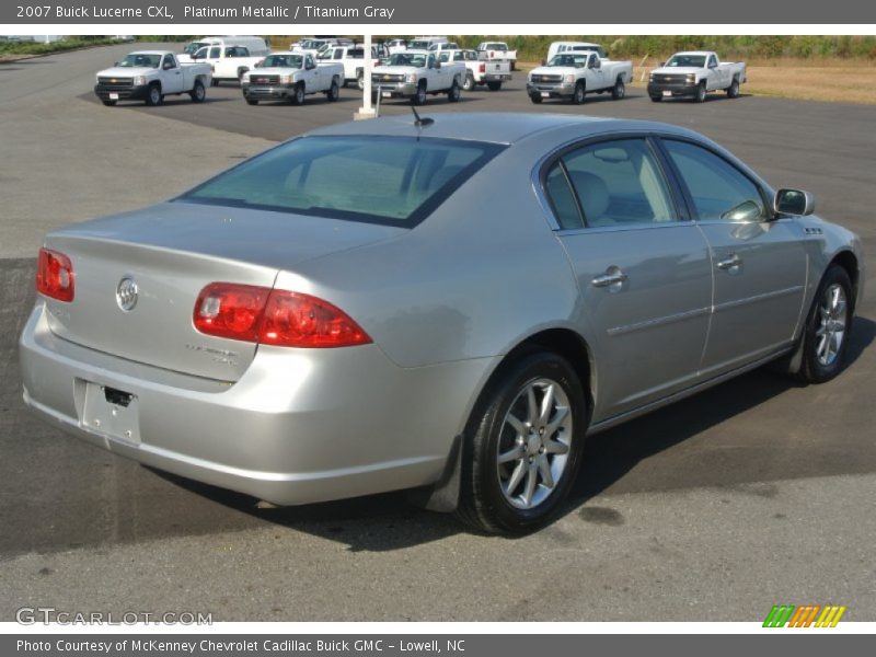 Platinum Metallic / Titanium Gray 2007 Buick Lucerne CXL