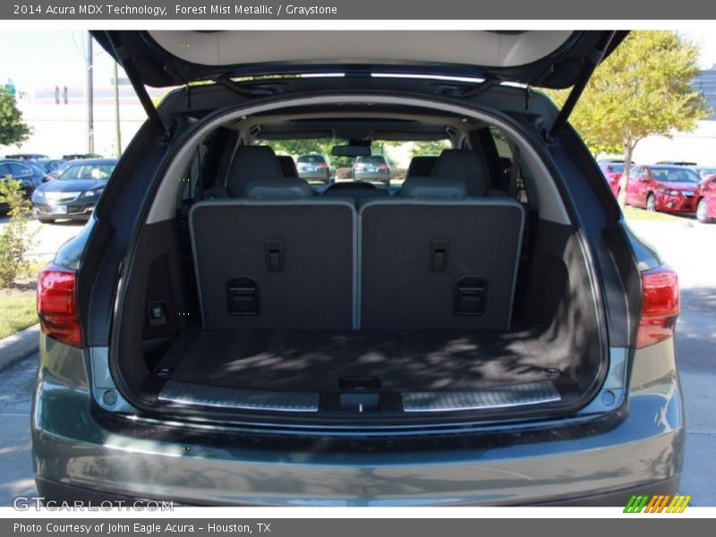 Forest Mist Metallic / Graystone 2014 Acura MDX Technology
