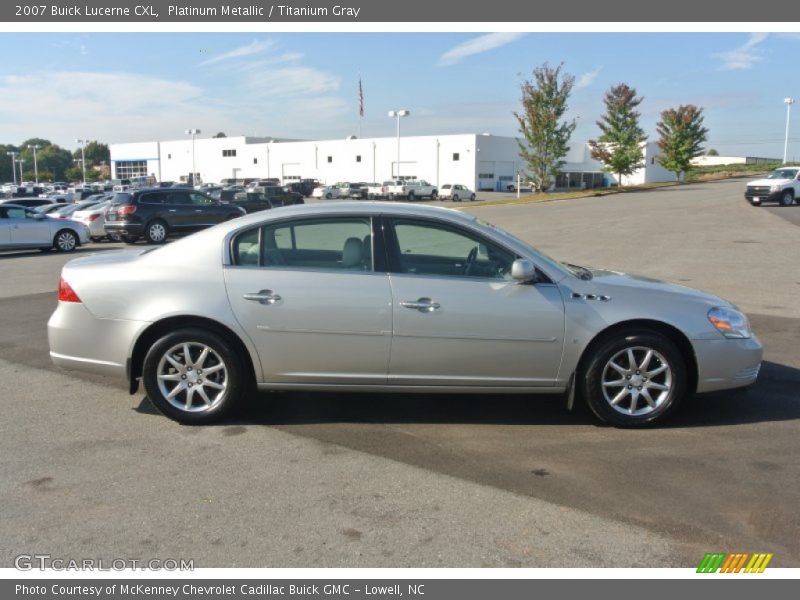 Platinum Metallic / Titanium Gray 2007 Buick Lucerne CXL