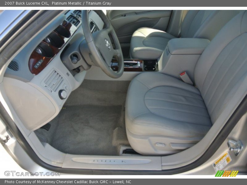 Platinum Metallic / Titanium Gray 2007 Buick Lucerne CXL
