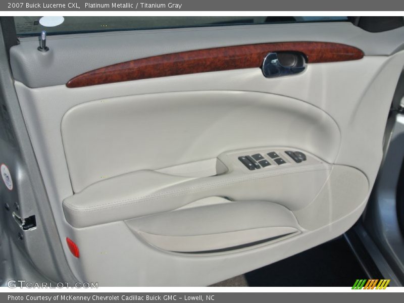 Platinum Metallic / Titanium Gray 2007 Buick Lucerne CXL
