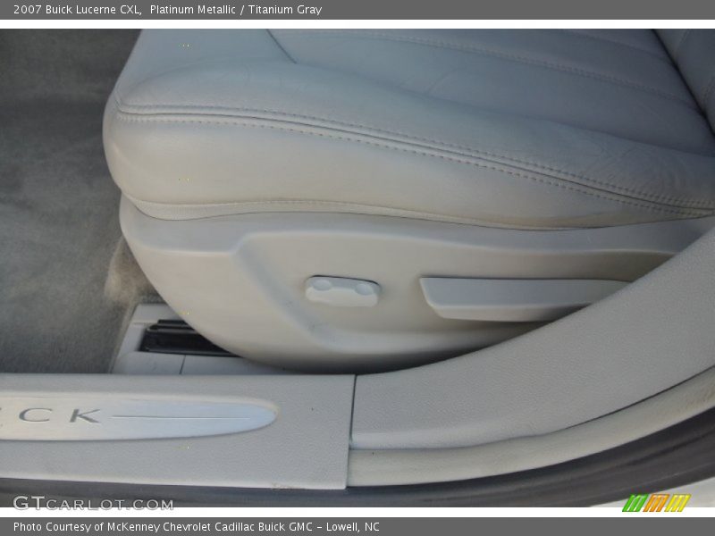 Platinum Metallic / Titanium Gray 2007 Buick Lucerne CXL