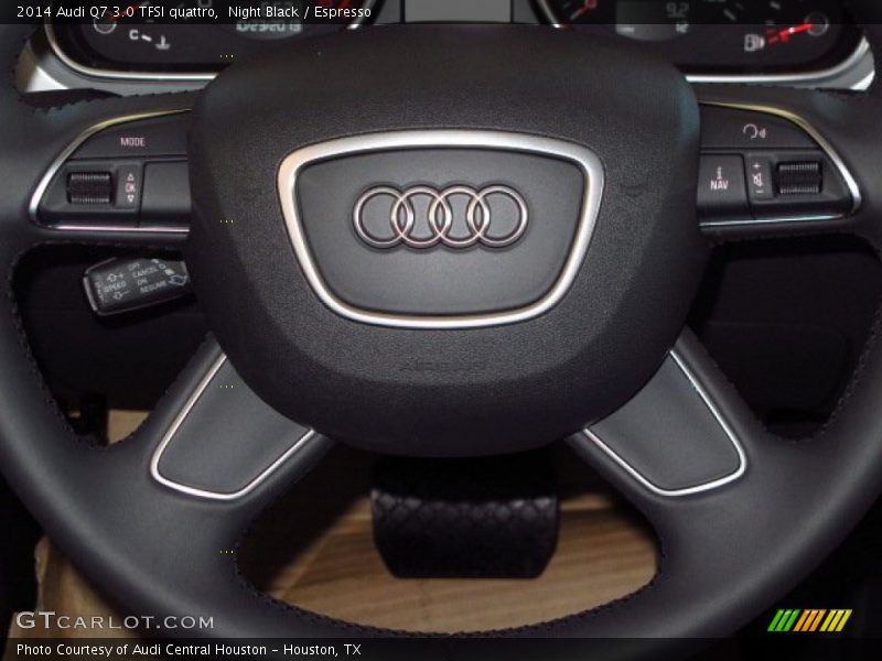 Night Black / Espresso 2014 Audi Q7 3.0 TFSI quattro