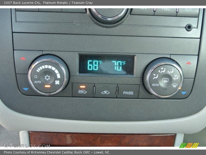 Platinum Metallic / Titanium Gray 2007 Buick Lucerne CXL