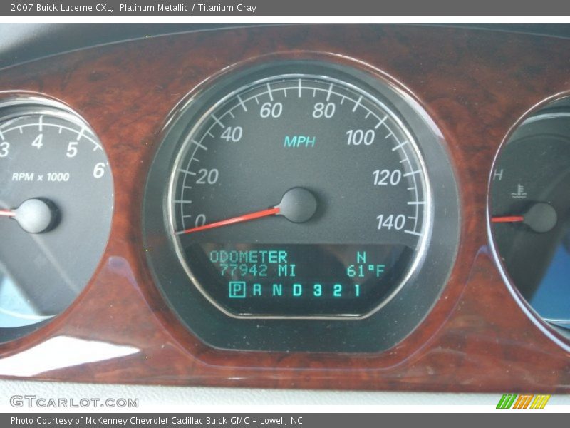 Platinum Metallic / Titanium Gray 2007 Buick Lucerne CXL