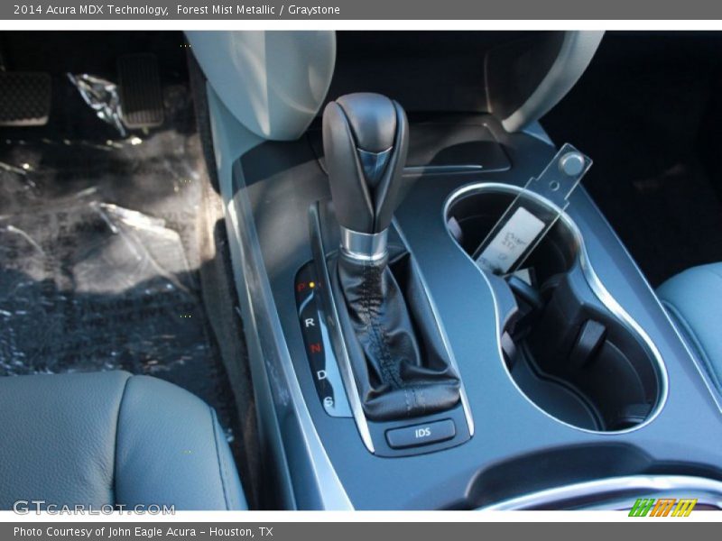 Forest Mist Metallic / Graystone 2014 Acura MDX Technology