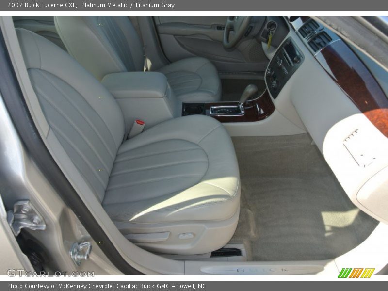 Platinum Metallic / Titanium Gray 2007 Buick Lucerne CXL