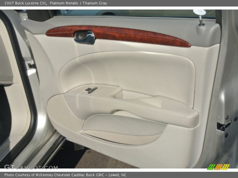 Platinum Metallic / Titanium Gray 2007 Buick Lucerne CXL