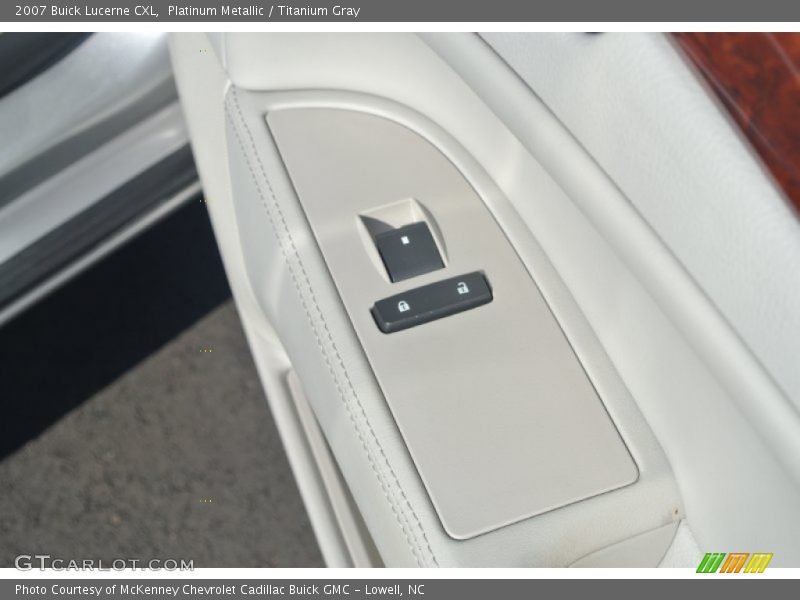 Platinum Metallic / Titanium Gray 2007 Buick Lucerne CXL