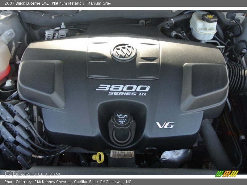 Platinum Metallic / Titanium Gray 2007 Buick Lucerne CXL