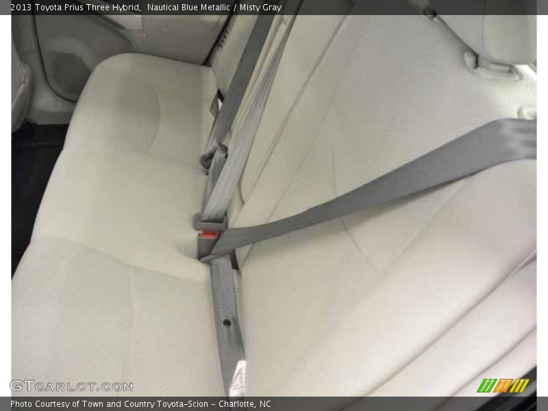 Nautical Blue Metallic / Misty Gray 2013 Toyota Prius Three Hybrid