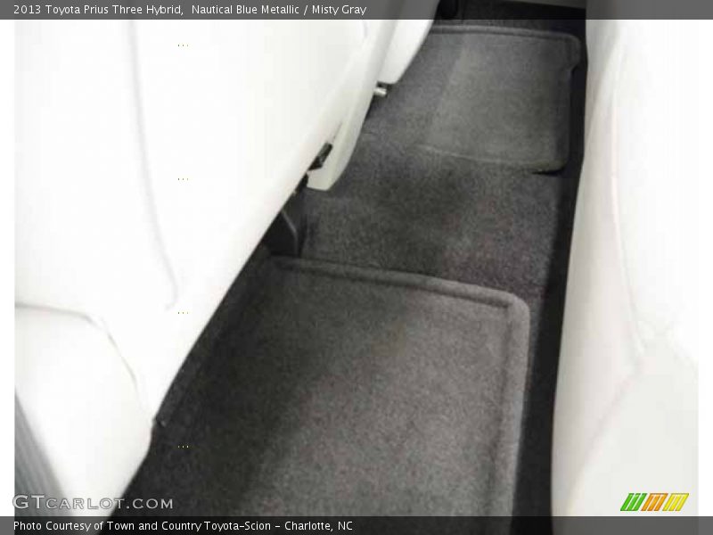 Nautical Blue Metallic / Misty Gray 2013 Toyota Prius Three Hybrid