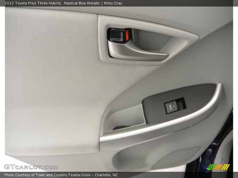 Nautical Blue Metallic / Misty Gray 2013 Toyota Prius Three Hybrid