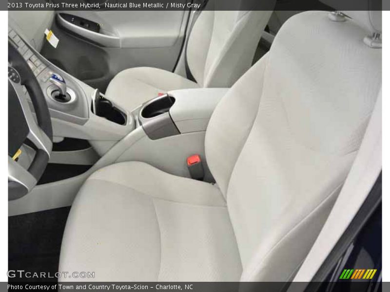 Nautical Blue Metallic / Misty Gray 2013 Toyota Prius Three Hybrid