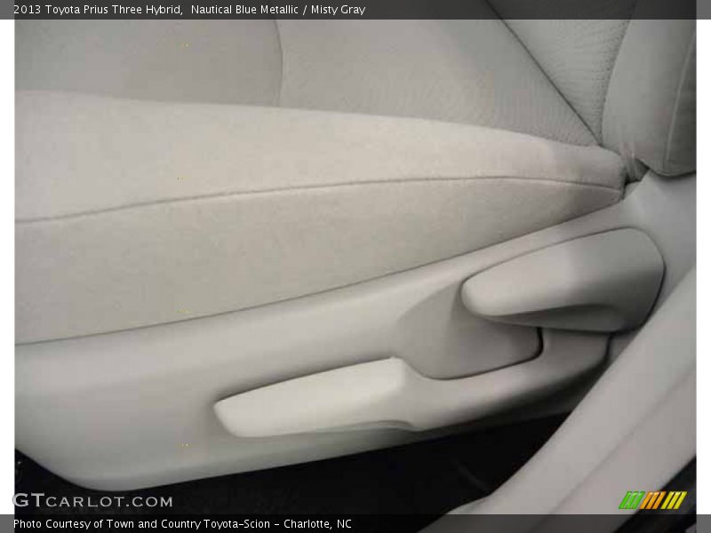 Nautical Blue Metallic / Misty Gray 2013 Toyota Prius Three Hybrid