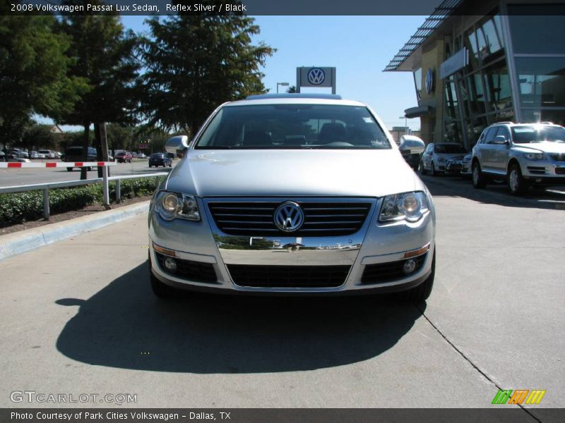 Reflex Silver / Black 2008 Volkswagen Passat Lux Sedan