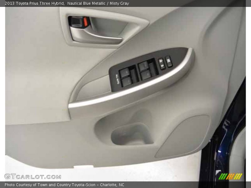 Nautical Blue Metallic / Misty Gray 2013 Toyota Prius Three Hybrid