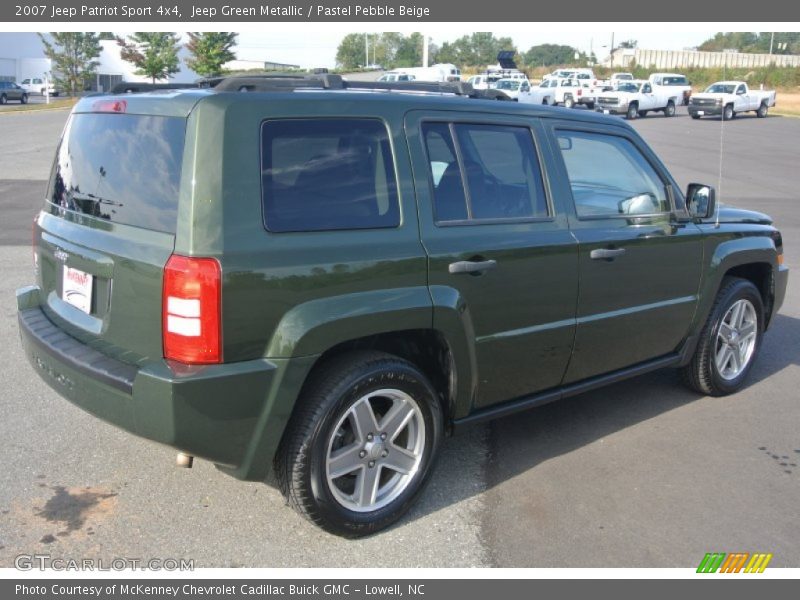 Jeep Green Metallic / Pastel Pebble Beige 2007 Jeep Patriot Sport 4x4