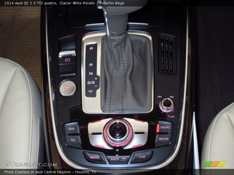 Glacier White Metallic / Pistachio Beige 2014 Audi Q5 3.0 TDI quattro