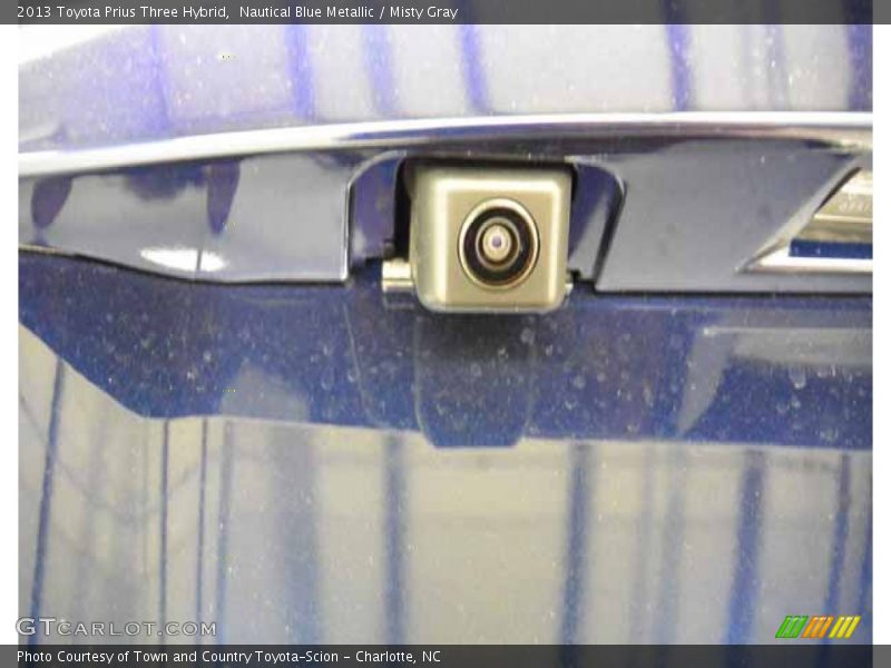 Nautical Blue Metallic / Misty Gray 2013 Toyota Prius Three Hybrid