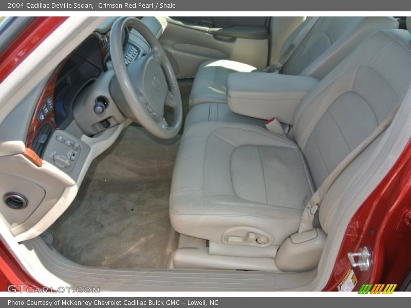 Crimson Red Pearl / Shale 2004 Cadillac DeVille Sedan
